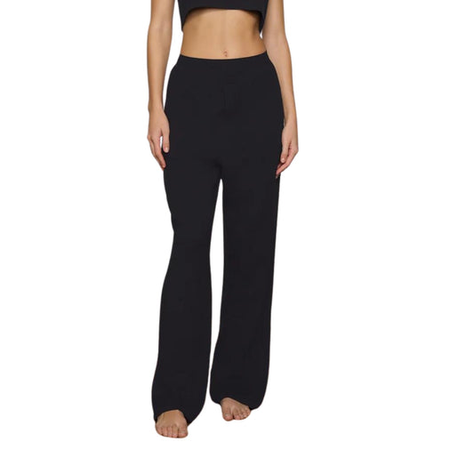 Skims NWT Women's M Black Onyx Boyfriend Loose Lounge Pants