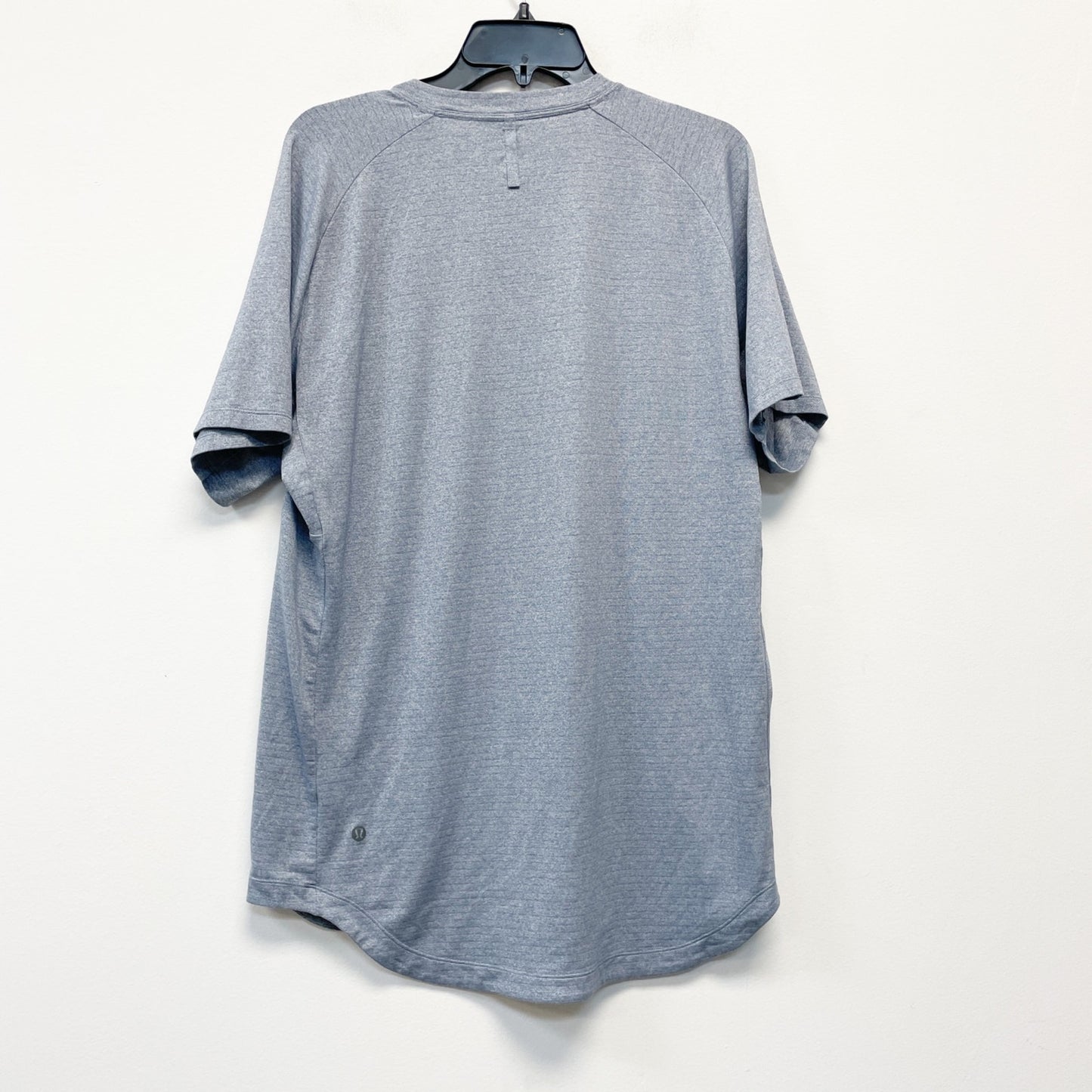 Lululemon Men's Heathered Blue Short Sleeve Crew Neck T-Shirt Size XL